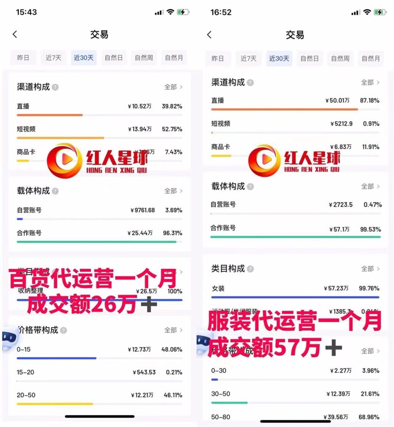 直播带货代运营